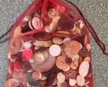1.2# Bag of Buttons ~ Multicolor ~ Various Sizes ~ Vintage &amp; Modern Butt... - £18.03 GBP