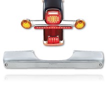 Turn Signal Bar 14 Red LED 12" Chrome Reflector Lens Bar For: Harley Motorcycle - $84.95