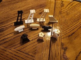 Lot Of Vintage Lego Parts Black And White - $11.02