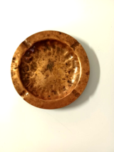 Antique Vintage Hand Hammered Copper Metalware Decorative Ashtray 5&quot; Dia... - $28.04
