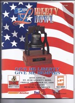 1996 Liberty Bowl Game Program Syracuse Houston - £65.28 GBP