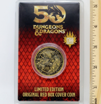 Dungeons And Dragons 50th Anniversary Coin Official Badge Figure Brooch - $18.99