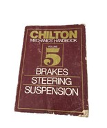 CHILTON MECHANICS HANDBOOK VOLUME 5 BRAKES STEERING SUSPENSION - $15.00