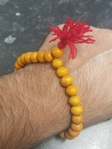 Wooden Yogic beads Meditation Praying Beads Talisman Sikh Simarna Bracelet FF11 - £7.10 GBP