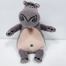 Madagascar Gloria Hippopotamus 6&quot; Plush Stuffed Animal 8&quot; TY Escape 2 Af... - £12.45 GBP