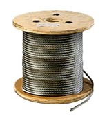 COMFITWEAR 1/4-in Galvanized Steel Aircraft Cable Wire, 7x19 Strand - $2,259.25 MXN+
