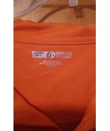 Orange Fersten XL Long Sleeve Marshalls Bridgewaer Va Shirt DC  - £15.73 GBP