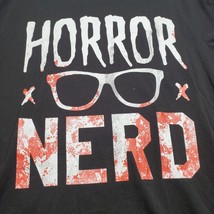 Horror Nerd XL T-Shirt Great Shape New - $10.84