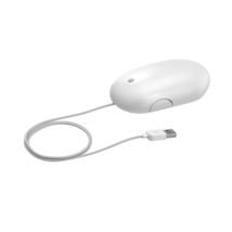 Apple A1152 Wired USB Mighty Optical Mouse MB112LL/B Genuine OEM Mice - White - £7.40 GBP