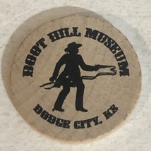 Dodge City Kansas Wooden Nickel  Ephemera Boot Hill Museum - $5.93