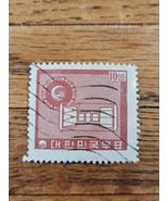 Korea Stamp 368 1962-66 10w Used - $1.38 CAD