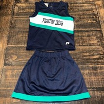 Toddler Size 3T Russell Notre Dame Fighting Irish Cheer Uniform Skirt &amp; ... - $28.00
