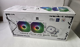 Thermalright Frozen Prism 240 White ARGB Liquid CPU Cooler AM5 AM4 LGA17... - $40.74