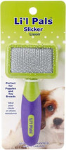 Lil Pals Tiny Slicker Brush: Gentle Grooming Essential for Small Dogs &amp; ... - £7.03 GBP