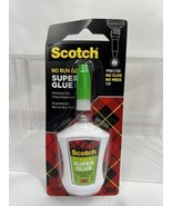 Scotch Super Glue Gel Precision Applicator Tip No Mess Run COMBINE SHIPPING - $4.63