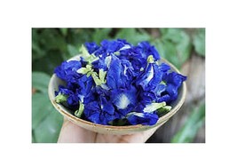 PREMIUM Blue Dried Butterfly Pea Flower Tea - 100g Pure No Caffeine - £10.33 GBP