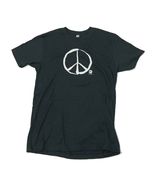 Black Peace Sign Men&#39;s  Tee Shirt Men&#39;s Small - $15.06 CAD