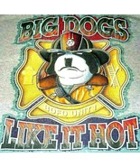 BIG DOGS LIKE IT HOT X LARGE T SHIRT GRAY SHIRT 100% COTTON  SANTA BARBA... - $13.70 CAD