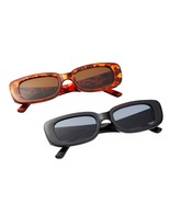 2 Pack Black And Tortoise Shell Sunglasses For Women, Retro 90S Glasses,... - £24.82 GBP