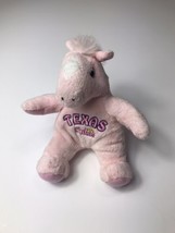 Texas Cutie The RGU Group Souvies Pink Horse  8&quot; Plush Stuffed Animal - £6.97 GBP