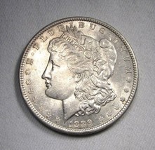 1889 Silver Morgan Dollar CH AU Coin AN286 - £38.44 GBP