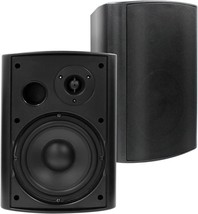 Studiofinix 6.5 Inches 400W Outdoor Speakers Waterproof 2 Way Passive Wall Mount - £135.07 GBP