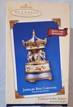 2003 Hallmark Keepsake Ornament &#39; Jewelry Box Carousel&#39; Treasures &amp; Dreams - £16.99 GBP