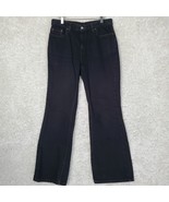 Levi’s 515 Bootcut Women’s Jeans Size 12 Black Denim Western Casual Pants - $31.15