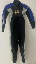 Men&#39;s Quiksilver Men&#39;s Syncro Full Wetsuit 3/2 mm Size M Blue &amp; Black - £56.70 GBP