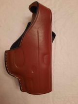 Fits Taurus G2C G2S PT111  Leather Paddle Holster With Thumb Break RH image 2