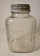 VTG Sunshine Coffee Jar with lid Springfield Grocer Co. Springfield, MO - £27.91 GBP