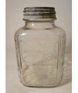 VTG Sunshine Coffee Jar with lid Springfield Grocer Co. Springfield, MO - £27.52 GBP