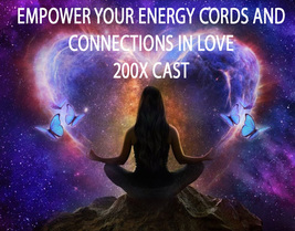 200X COVEN CAST EMPOWER CORDS AND CONNECTIONS IN LOVE EXTREME MAGICK CASSIA4 image 2