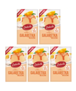 DELECTA instant milky jello: APRICOT 5pc/20 servings FREE SHIPPING - $13.85