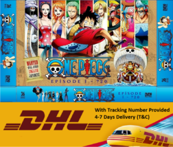 One Piece Complete Collection TV Series English Version 1-720 Box Set -EXPRESS - £149.32 GBP