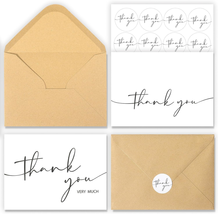 24 PCS Thank You Cards with Envelopes,4X6 Inch Minimalistic Design, Thank You No - £12.93 GBP