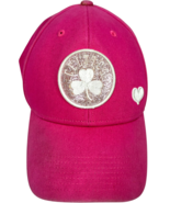 Boston Celtics Glittery Shamrock Pink MVP 47 Brand Girls Hook &amp; Loop Hat... - $332.31 MXN