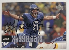 Matt Hasselbeck Autographed 2006 Upper Deck Football Card - Seattle Seahawks - £7.84 GBP