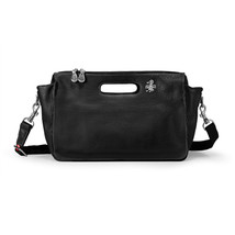 Tote Bags for Women Soft Cow Leather Zipper Opening Big Woman Crossbody Ladies S - £136.21 GBP