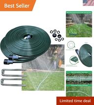 2024 100 FT Flat Sprinkler Hose for Lawn Watering Garden Soaker Hose wit... - $91.06