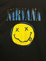 Nirvana funny face Shirt mens 3XL Short Sleeve - £8.92 GBP