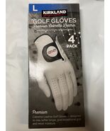 Kirkland Signature Premium Leather Golf Gloves Left Hand 4 Pack Large - €18,71 EUR Kirkland Signature Premium Leather Golf Gloves Left Hand 4 Pack Large - €18,71 EUR