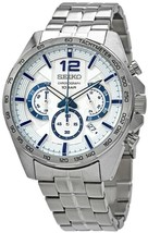 Seiko Quartz Chronograph Watch SSB343P1 - £179.13 GBP