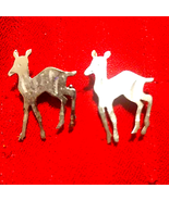 925 Sterling Silver Deer Pins~Brooches - $369.38 MXN