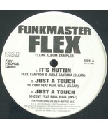 FUNKMASTER FLEX &quot;CLEAN ALBUM SAMPLER&quot; 2005 VINYL LP PROMO CLEAN 50 CENT ... - £10.57 GBP