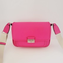 Michael Kors Bradshaw Medium Pocket Messenger Crossbody Handbag Dragonfruit - $100.35