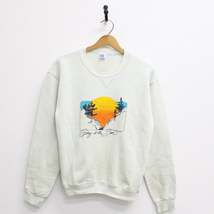 Vintage Glacier National Park Montana Sun Horizon Sweatshirt Medium - £66.97 GBP