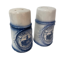Tennessee Capitol Building Salt And Pepper Shakers Vintage Ceramic New - $10.17