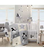 Disney Baby Mickey Mouse Gray &amp; Yellow Celestial Wall Decals by Lambs &amp; Ivy - £11.06 GBP