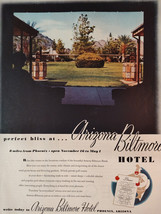 1952 September Holiday Advertisements Arizona Biltmore Hotel Omega Watches - £8.63 GBP